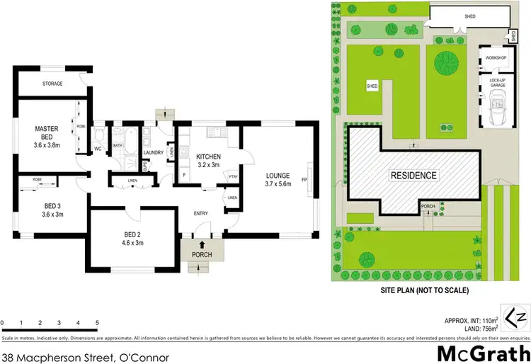 Floorplan of Homely house listing, 38 Macpherson Street, O'connor ACT 2602