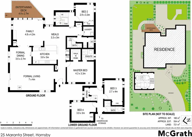 Floorplan of Homely house listing, 25 Maranta Street, Hornsby NSW 2077