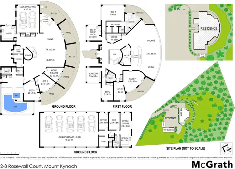 Floorplan of Homely house listing, 2-8 Rosewall Court, Mount Kynoch QLD 4350
