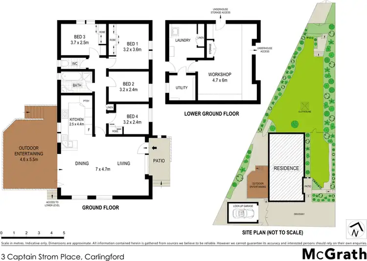 Floorplan of Homely house listing, 3 Captain Strom Place, Carlingford NSW 2118