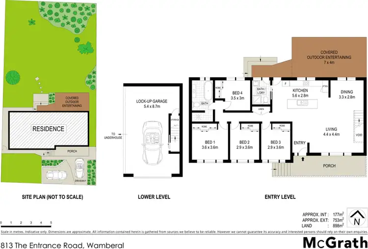 Floorplan of Homely house listing, 813 The Entrance Road, Wamberal NSW 2260