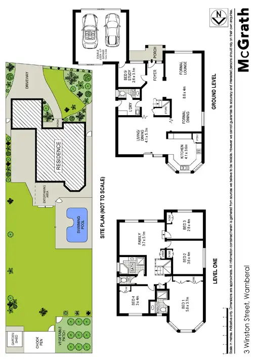 Floorplan of Homely house listing, 3 Winston Street, Wamberal NSW 2260