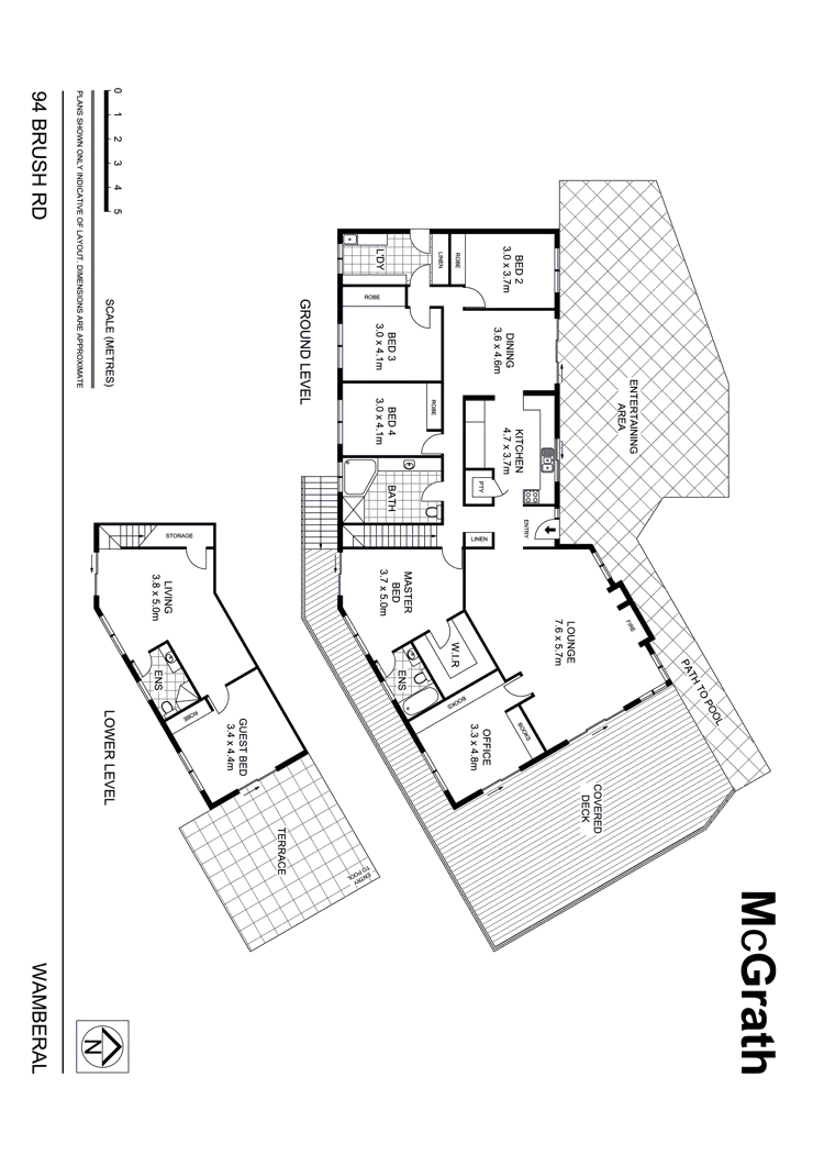 Floorplan of Homely rural property listing, 94 Brush Road, Wamberal NSW 2260