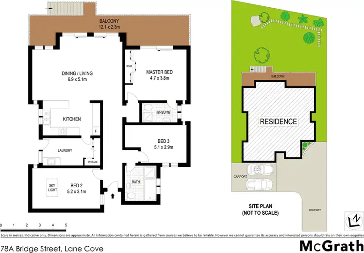Floorplan of Homely house listing, 78A Bridge Street, Lane Cove NSW 2066