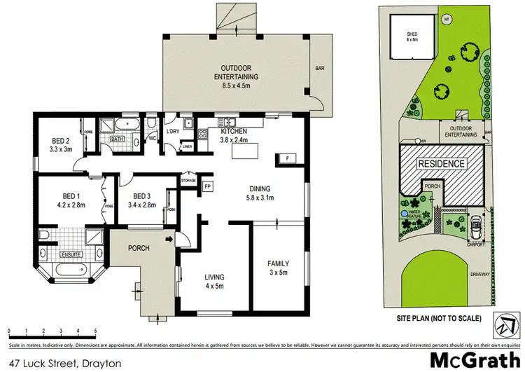 Floorplan of Homely house listing, 47 Luck Street, Drayton QLD 4350