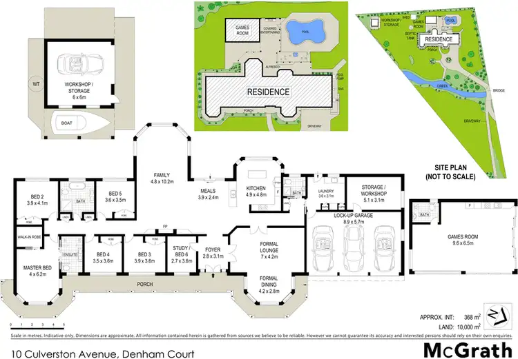 Floorplan of Homely house listing, 10 Culverston Avenue, Denham Court NSW 2565