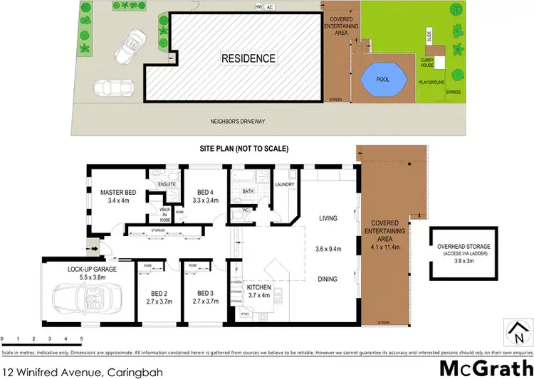 Floorplan of Homely house listing, 12 Winifred Avenue, Caringbah NSW 2229