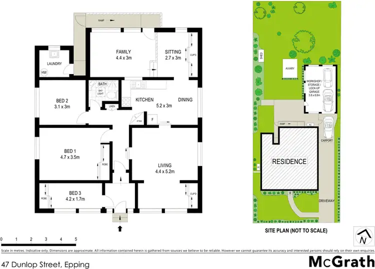 Floorplan of Homely house listing, 47 Dunlop Street, Epping NSW 2121