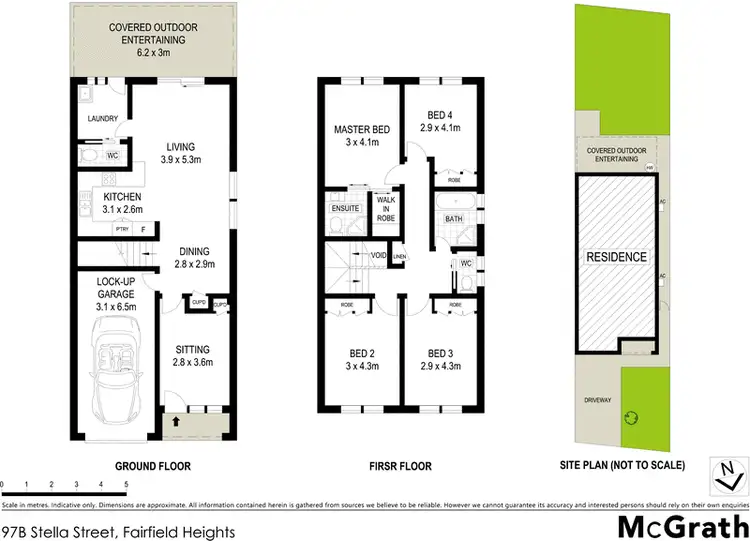 Floorplan of Homely house listing, 97B Stella Street, Fairfield Heights NSW 2165