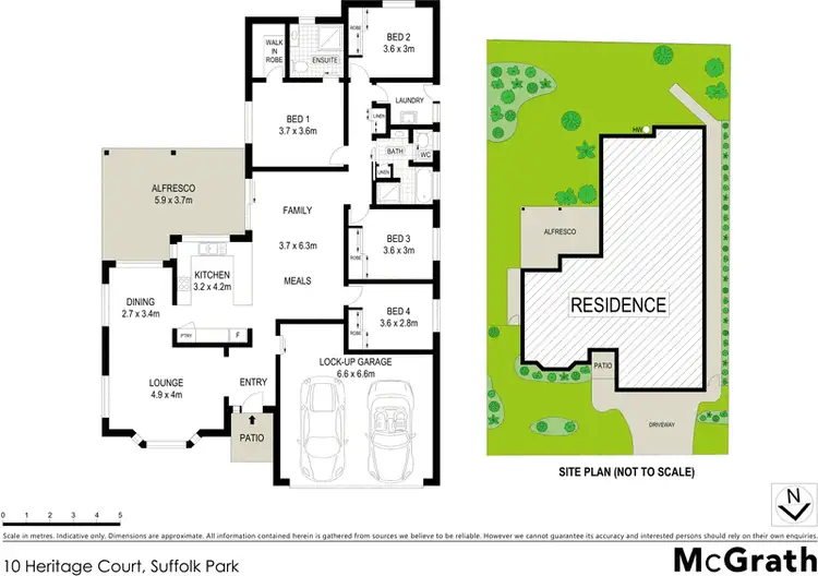Floorplan of Homely house listing, 10 Heritage Court, Suffolk Park NSW 2481