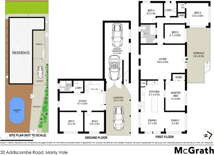 Floorplan of Homely house listing, 20 Addiscombe Road, Manly Vale NSW 2093