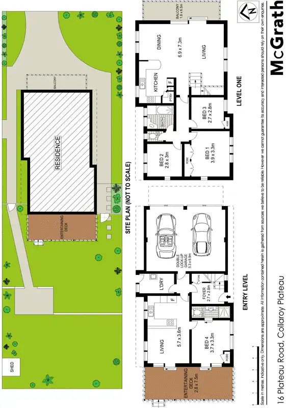 Floorplan of Homely house listing, 16 Plateau Road, Collaroy Plateau NSW 2097