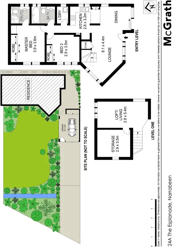 Floorplan of Homely house listing, 24A The Esplanade, Narrabeen NSW 2101