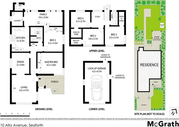 Floorplan of Homely house listing, 10 Alto Avenue, Seaforth NSW 2092