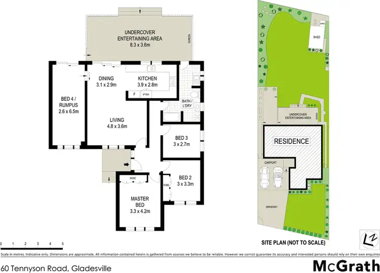 Floorplan of Homely house listing, 60 Tennyson Road, Gladesville NSW 2111