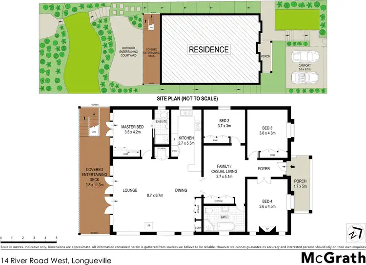 Floorplan of Homely house listing, 14 River Road West, Longueville NSW 2066