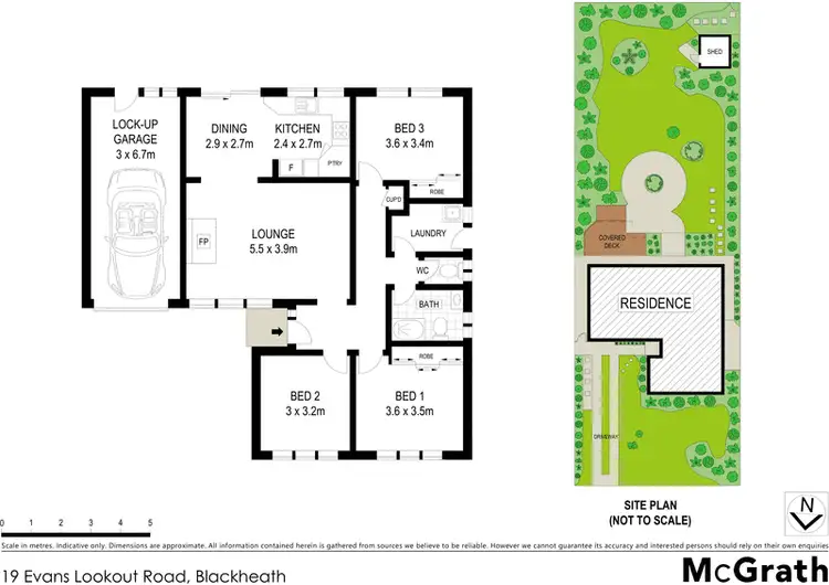 Floorplan of Homely house listing, 19 Evans Lookout Road, Blackheath NSW 2785