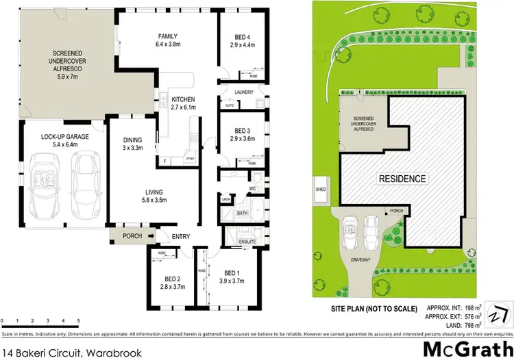 Floorplan of Homely house listing, 14 Bakeri Circuit, Warabrook NSW 2304