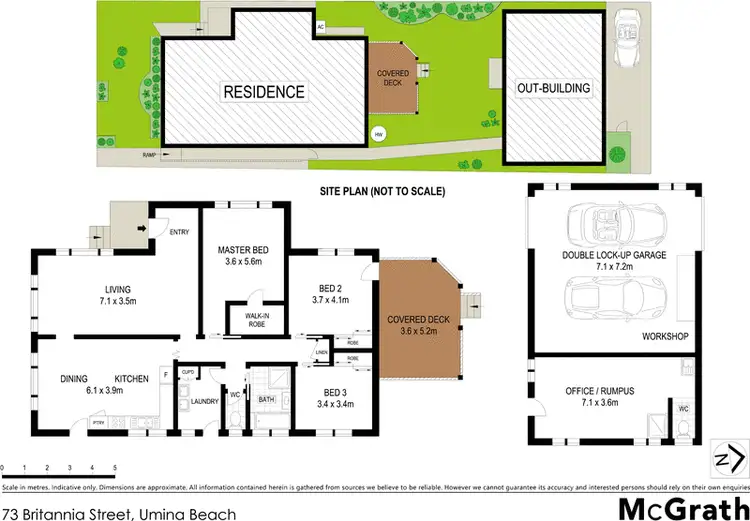 Floorplan of Homely house listing, 73 Britannia Street, Umina Beach NSW 2257
