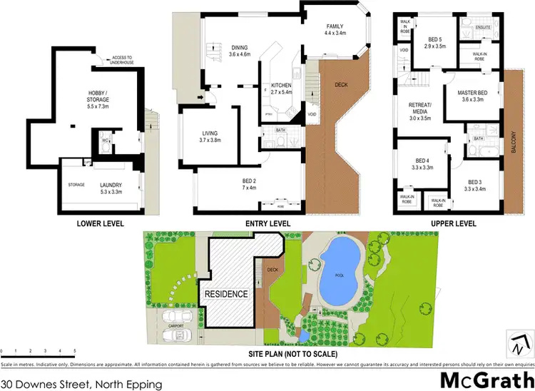 Floorplan of Homely house listing, 30 Downes Street, North Epping NSW 2121