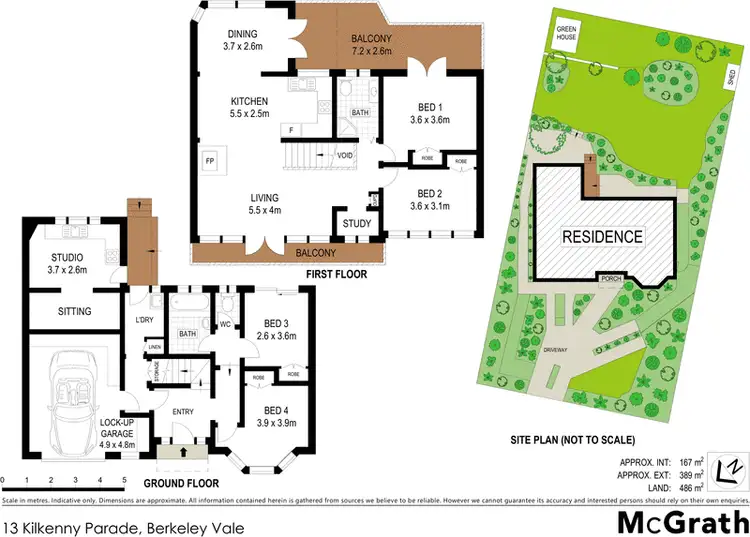 Floorplan of Homely house listing, 13 Kilkenny Parade, Berkeley Vale NSW 2261