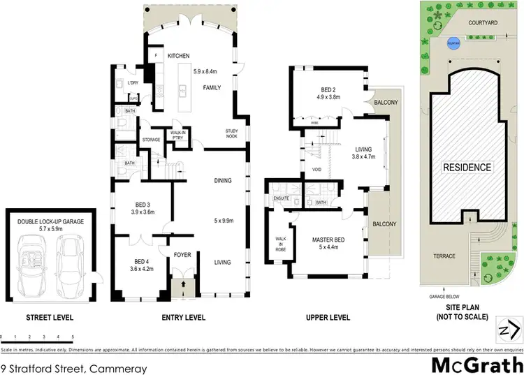 Floorplan of Homely house listing, 9 Stratford Street, Cammeray NSW 2062