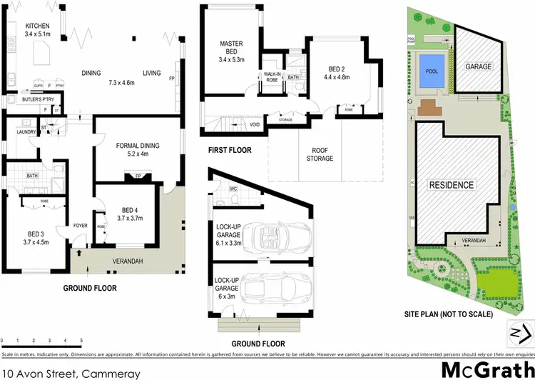 Floorplan of Homely house listing, 10 Avon Street, Cammeray NSW 2062
