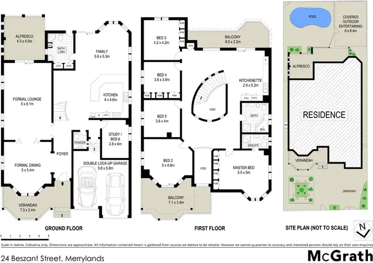 Floorplan of Homely house listing, 24 Beszant Street, Merrylands NSW 2160