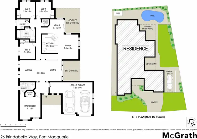 Floorplan of Homely house listing, 26 Brindabella Way, Port Macquarie NSW 2444