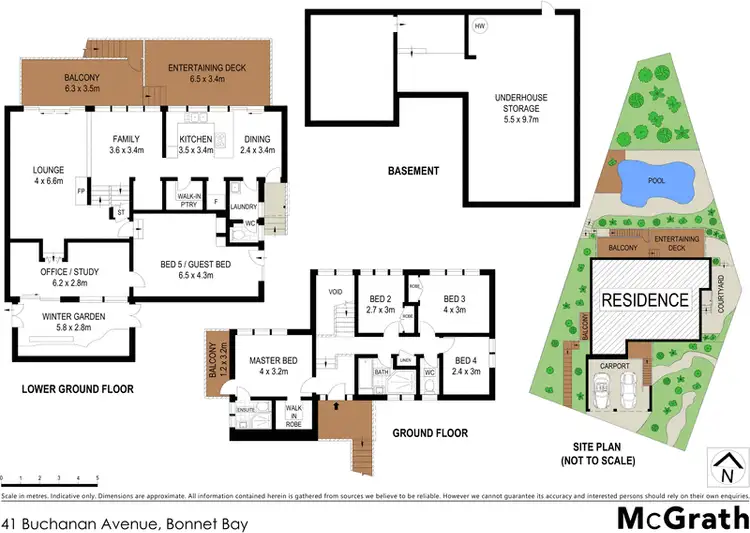 Floorplan of Homely house listing, 41 Buchanan Avenue, Bonnet Bay NSW 2226
