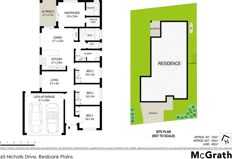 Floorplan of Homely house listing, 65 Nicholls Drive, Redbank Plains QLD 4301