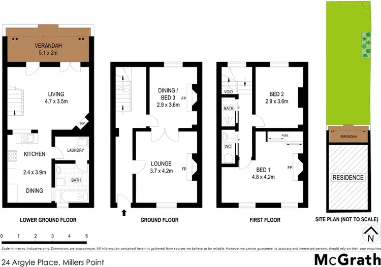 Floorplan of Homely house listing, 24 Argyle Place, Millers Point NSW 2000