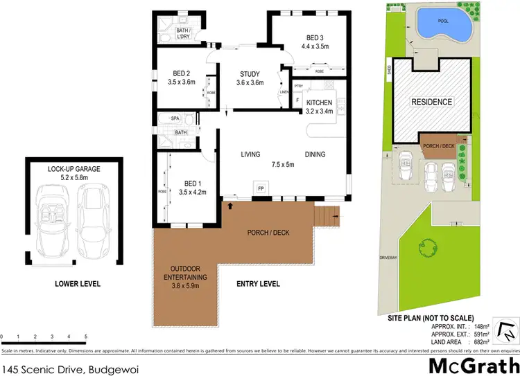 Floorplan of Homely house listing, 145 Scenic Drive, Budgewoi NSW 2262