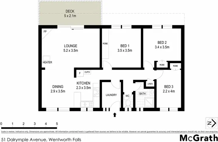 Floorplan of Homely house listing, 51 Dalrymple Avenue, Wentworth Falls NSW 2782