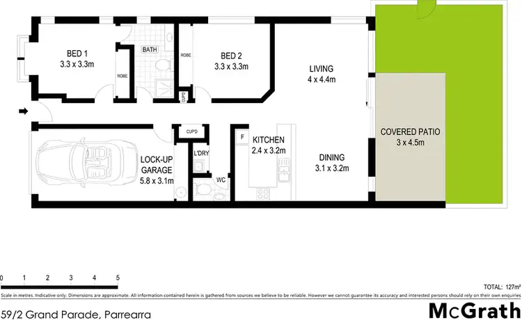Floorplan of Homely villa listing, 59/2 Grand Parade, Parrearra QLD 4575