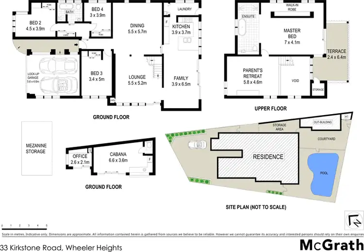 Floorplan of Homely house listing, 33 Kirkstone Road, Wheeler Heights NSW 2097
