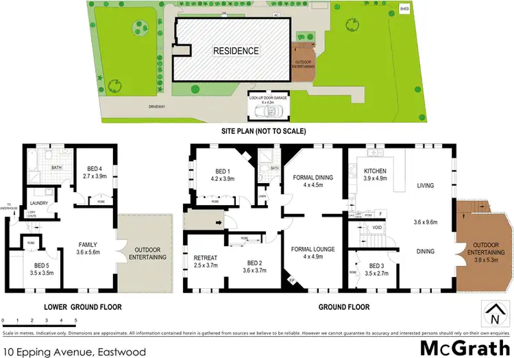 Floorplan of Homely house listing, 10 Epping Avenue, Eastwood NSW 2122