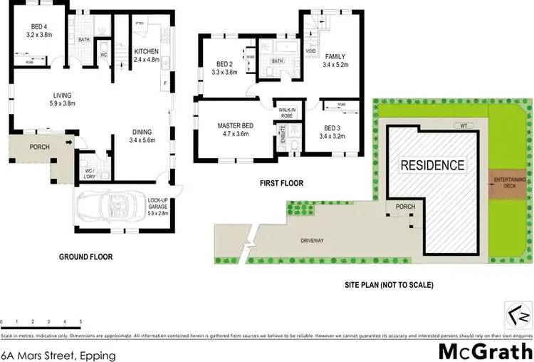Floorplan of Homely house listing, 6A Mars Street, Epping NSW 2121