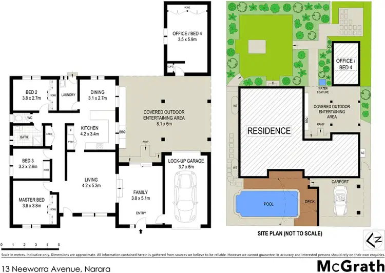 Floorplan of Homely house listing, 13 Neeworra Avenue, Narara NSW 2250