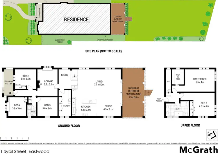 Floorplan of Homely house listing, 1 Sybil Street, Eastwood NSW 2122