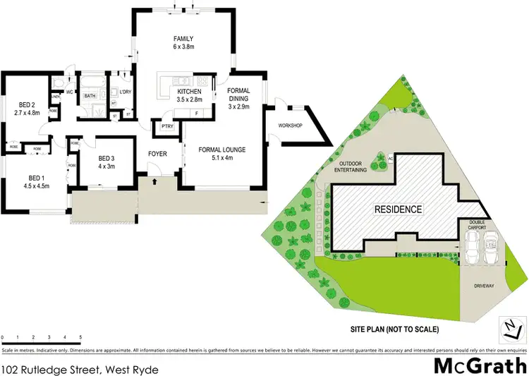 Floorplan of Homely house listing, 102 Rutledge Street, West Ryde NSW 2114