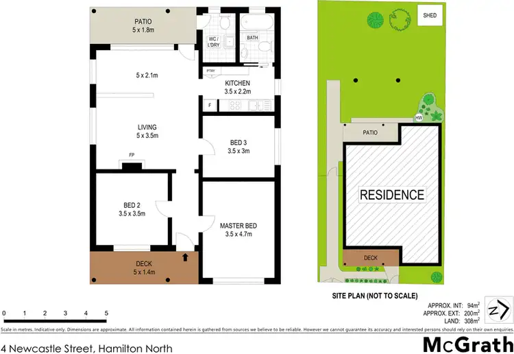 Floorplan of Homely house listing, 4 Newcastle Street, Hamilton North NSW 2292