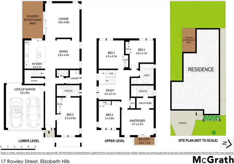 Floorplan of Homely house listing, 17 Rowley Street, Elizabeth Hills NSW 2171