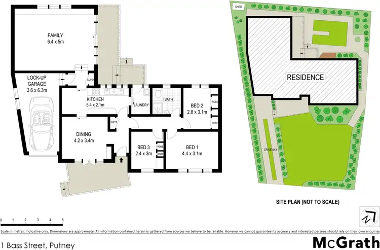 Floorplan of Homely house listing, 1 Bass Street, Putney NSW 2112
