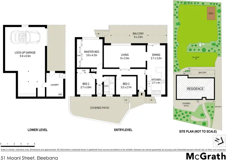 Floorplan of Homely house listing, 51 Moani Street, Eleebana NSW 2282