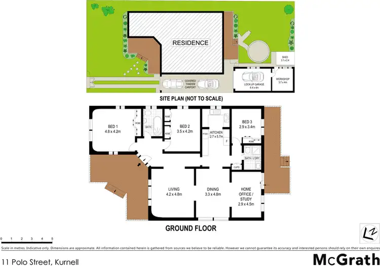 Floorplan of Homely house listing, 11 Polo Street, Kurnell NSW 2231
