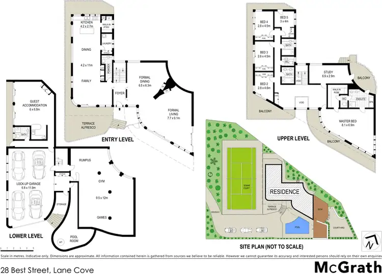 Floorplan of Homely house listing, 28 Best Street, Lane Cove NSW 2066