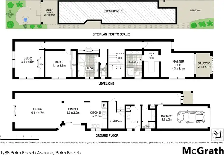 Floorplan of Homely house listing, 1/88 Palm Beach Avenue, Palm Beach QLD 4221