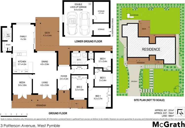 Floorplan of Homely house listing, 3 Patterson Avenue, West Pymble NSW 2073