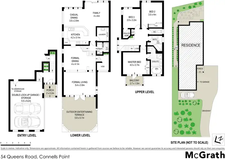 Floorplan of Homely house listing, 54 Queens Road, Connells Point NSW 2221